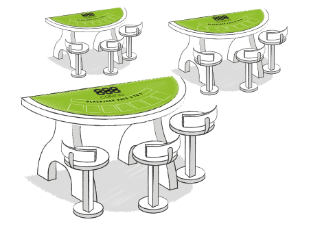 blackjack tournamantes tables